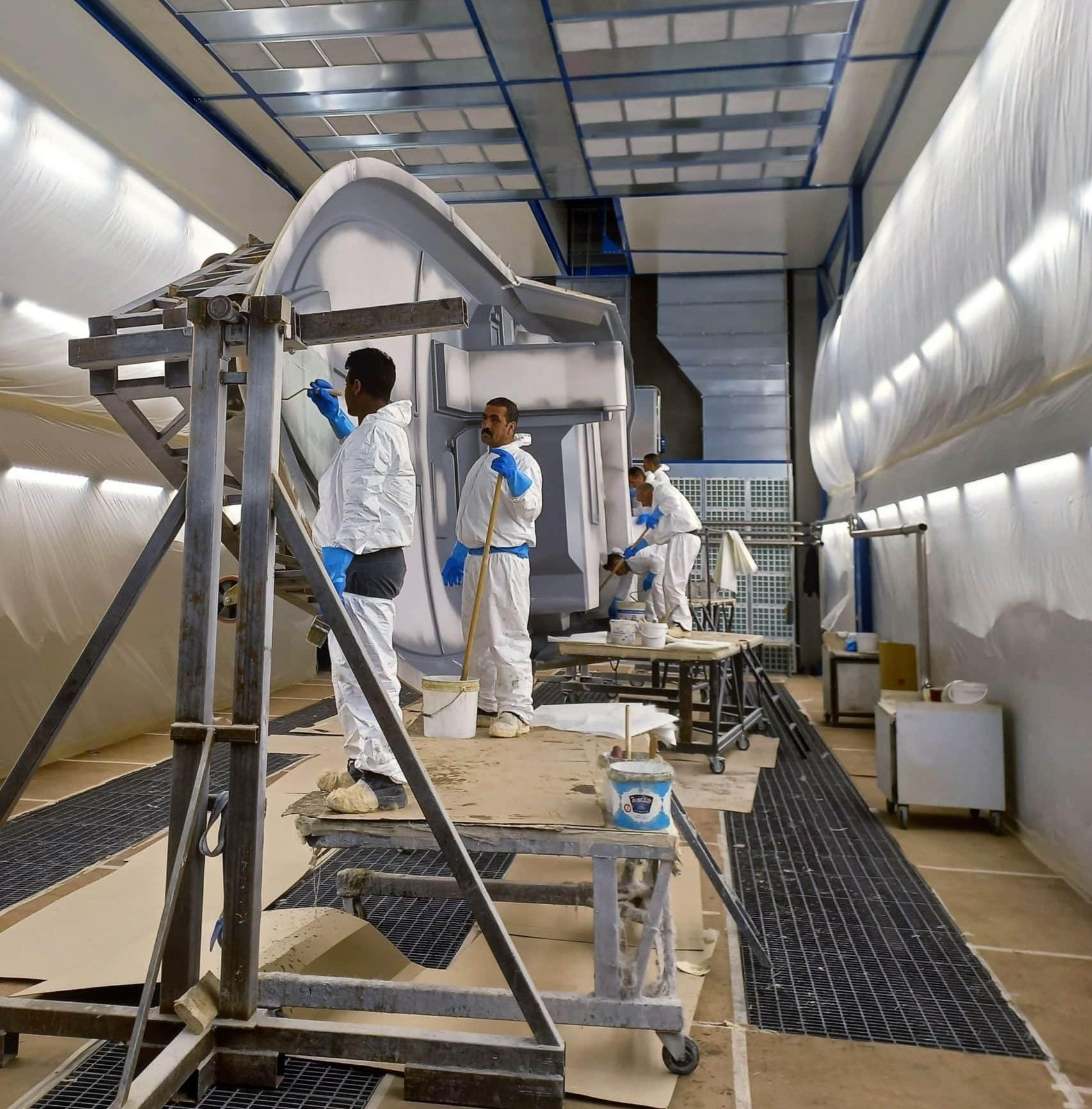 Anlegg for glassfiber- og komposittmaterialer - Paintbox Pro (6)