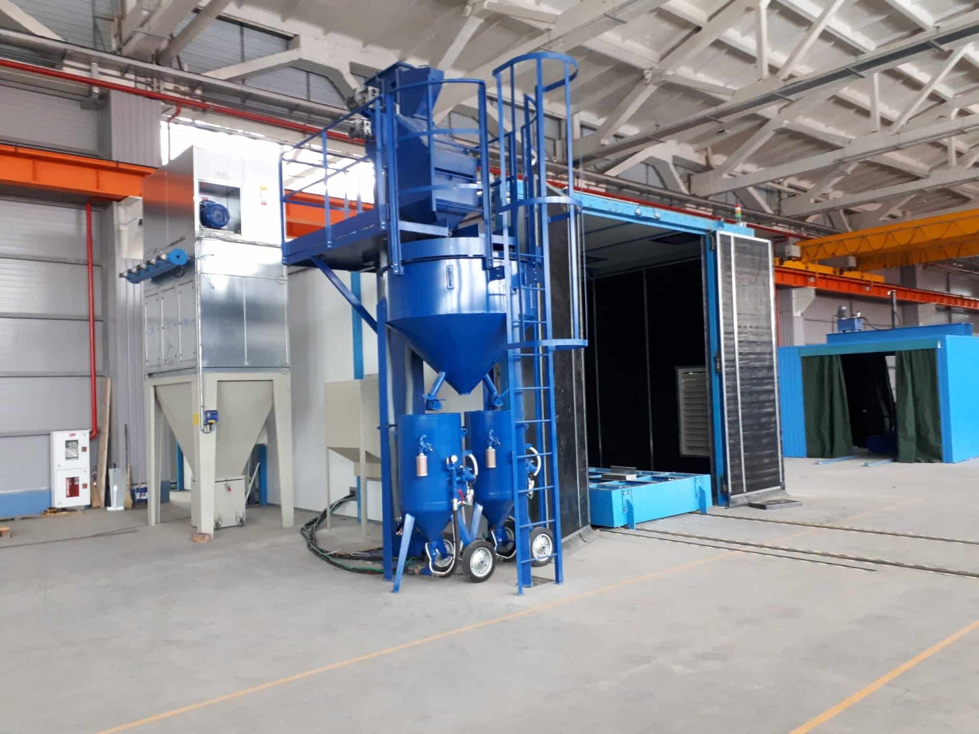 Slyngrense- og sandblåsekabiner - Paintbox Pro (2)