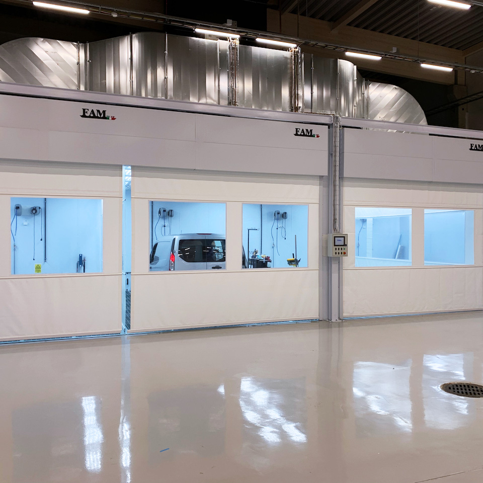 Lakkboks og lakkeringskabin for skade og lakk - Paintbox Pro (9)